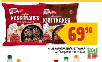 Coop Prix Gilde karbonader tilbud