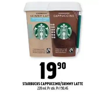 Coop Prix Starbucks iskaffe tilbud