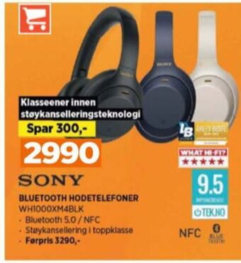 POWER Sony headset tilbud