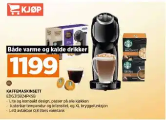 POWER Nescafe dolce gusto kapselmaskin tilbud
