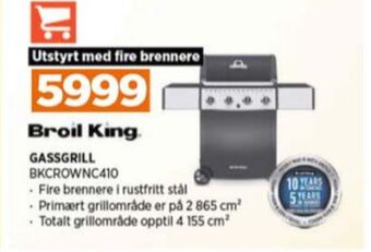 POWER Broil king gassgrill tilbud