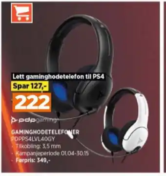 POWER Pdp headset tilbud