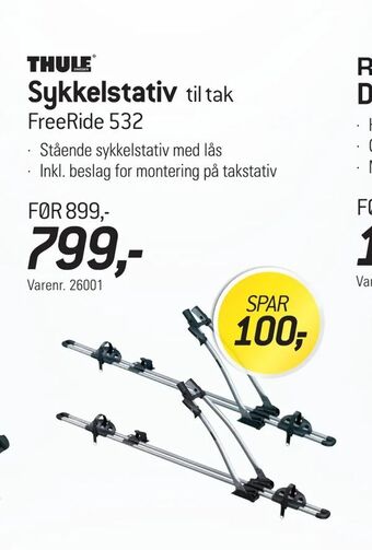 Thansen Sykkelstativ tilbud
