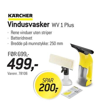 Thansen Vindusvasker tilbud