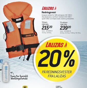 Thansen Redningsvest tilbud