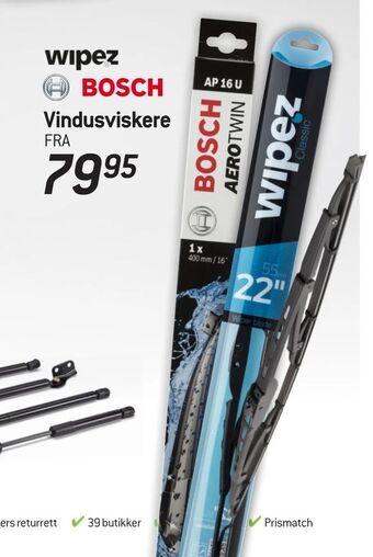 Thansen Vindusviskere tilbud