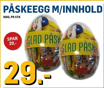 Price Lagerbutikk Påskeegg m/innhold tilbud