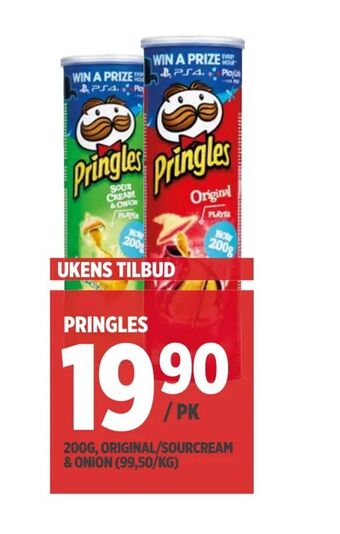 Meny Pringles tilbud