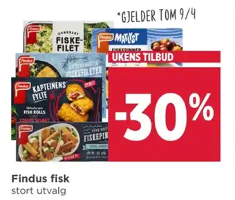 Meny Findus tilbud