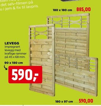 jem & fix Levegg tilbud