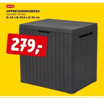 jem & fix Oppbevaringsboks tilbud