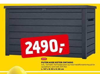 jem & fix Putekasse keter ontario tilbud