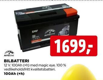 jem & fix Bilbatteri tilbud