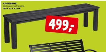 jem & fix Hagebenk tilbud