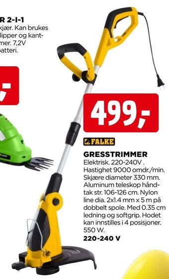 jem & fix Gresstrimmer tilbud