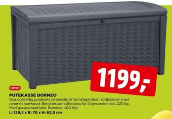 jem & fix Putekasse borneo tilbud