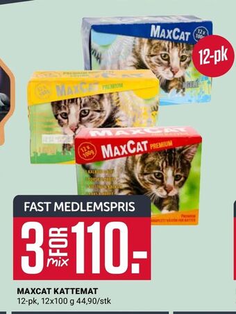 Europris Maxcat kattemat tilbud