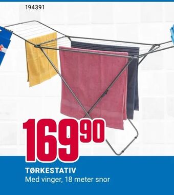 Europris Tørkestativ tilbud