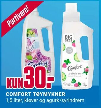 Europris Comfort tøymykner tilbud
