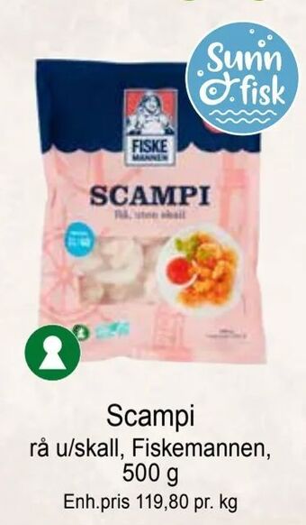 Joker Scampi tilbud