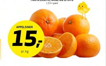 Bunnpris Appelsiner tilbud