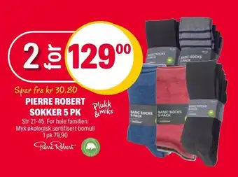Coop Extra Pierre robert sokker 5 pk tilbud