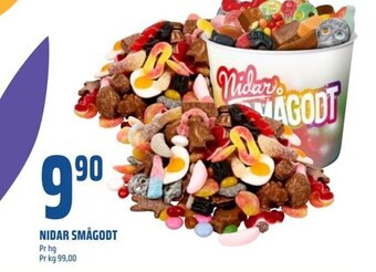 Coop Obs Nidar Smågodt tilbud