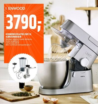 Coop Obs Kenwood KVl4170S Chef XL Kjøkkenmaskin tilbud
