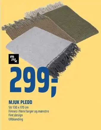 Coop Obs Mjuk Pledd tilbud