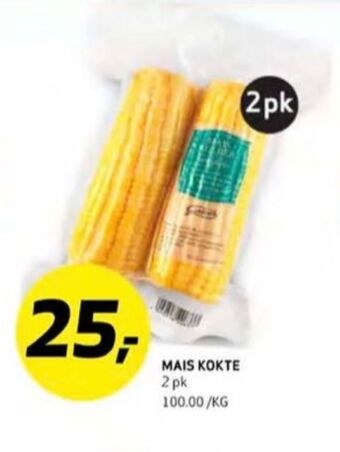 Bunnpris Ukjent maiskolbe tilbud