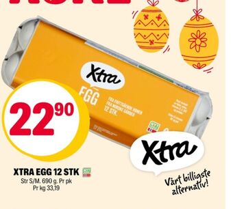 Coop Extra Xtra egg tilbud