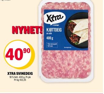 Coop Extra Xtra kjøttdeig tilbud