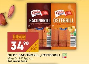 Coop Mega Gilde grillpølser tilbud