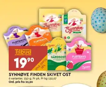 Coop Mega Synnøve finden ost tilbud