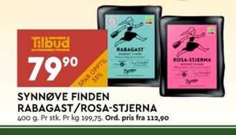 Coop Mega Rabagast ost tilbud