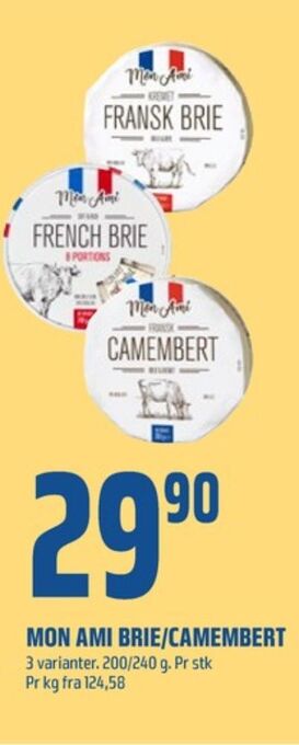 Coop Obs Mon ami brie tilbud