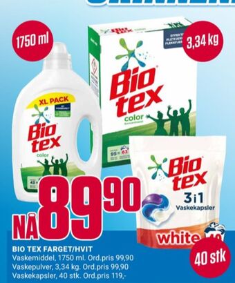 Europris Biotex vaskemiddel-flytende tilbud