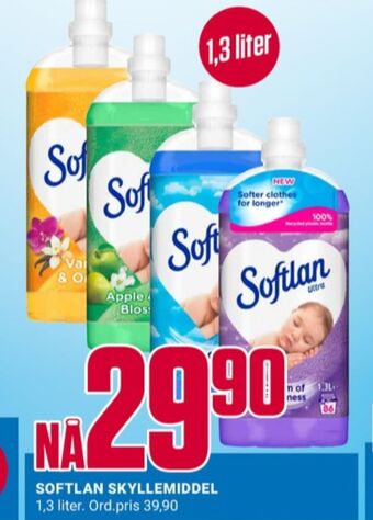 Europris Softlan tøymykner tilbud