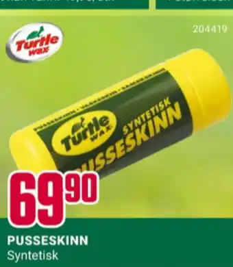 Europris Turtle pusseskinn tilbud