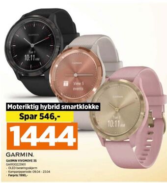 POWER Garmin sportsklokke tilbud