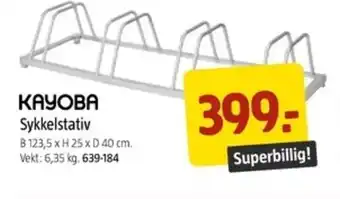 Jula Sykkelstativ tilbud