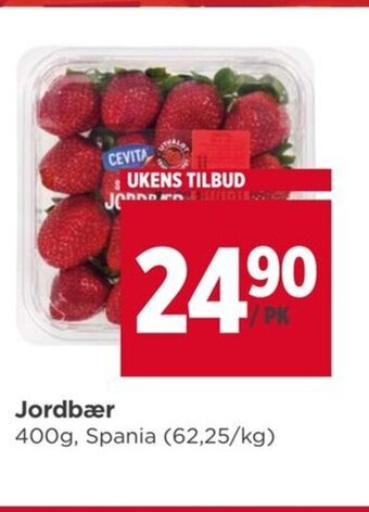Meny Jordbaer tilbud