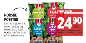 Meny Norske Poteter tilbud