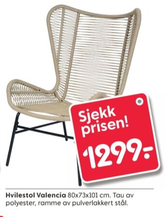 Rusta Ukjent hagestol tilbud