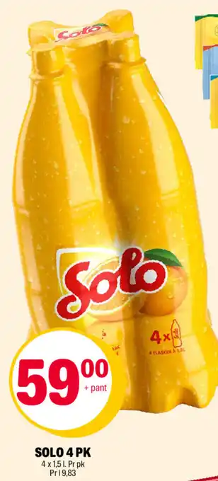Coop Extra Solo 4 pk tilbud