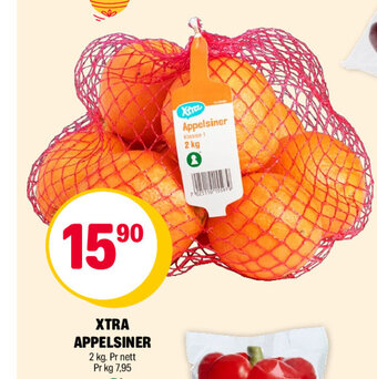 Coop Extra Xtra appelsiner tilbud