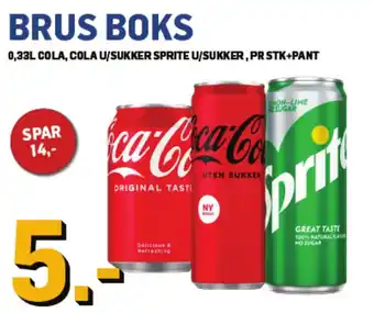 Price Lagerbutikk Brus boks tilbud