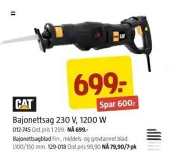 Jula Bajonettsag tilbud