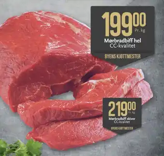 CC Mat Mørbradbiff hel tilbud