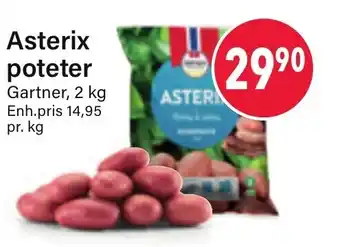 Nærbutikken Asterix poteter tilbud